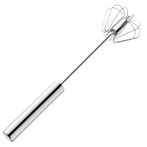 Batedor de ovos semi-automático Sanag, acessório de pequeno eletrodoméstico, com design compacto para misturar ovos.