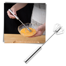 Batedor de ovos semi-automático Sanag, acessório de pequeno eletrodoméstico com design seguro, usado na cozinha.