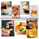 Abridor de casca de ovo Eastjing, ferramenta de cozinha para abrir ovos com facilidade e precisão.