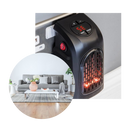 Aquecedor elétrico portátil da Ontel Products Corp, compacto e ideal para aquecimento em ambientes internos.