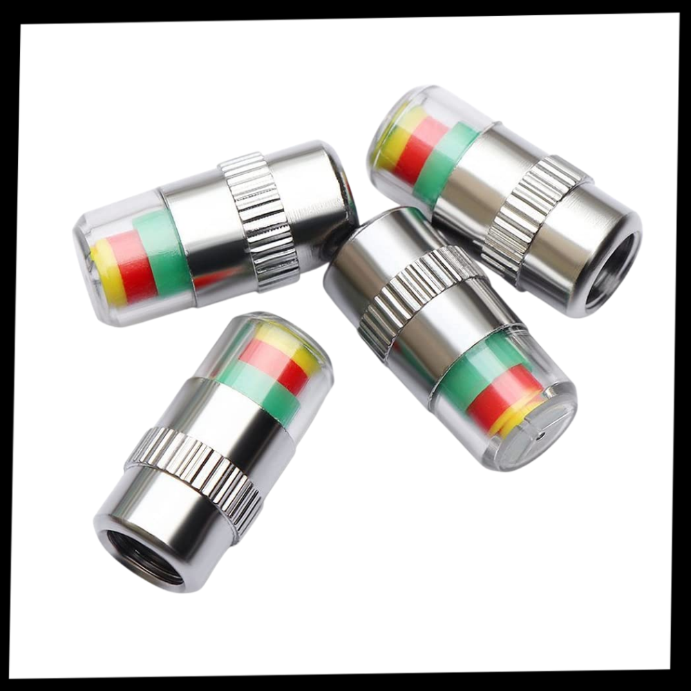 Conjunto de 4 sensores de pressão de pneus de carro da Dongguan Tsung Hao Electronics Co., Ltd, com visor 27EYEALERT.