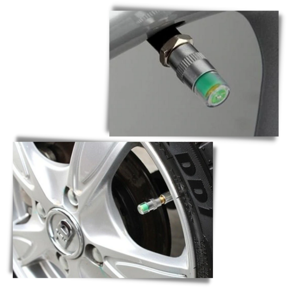 Conjunto de 4 sensores de pressão de pneus de carro da Dongguan Tsung Hao Electronics para monitoramento veicular.