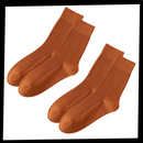 Conjunto de duas meias masculinas com acabamento ribbed, da marca Farm To Feet, ideal para uso diário e conforto.