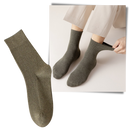Chaussettes côtelées masculinas Farm To Feet, 2 pares, tecido confortável e design resistente para uso diário.