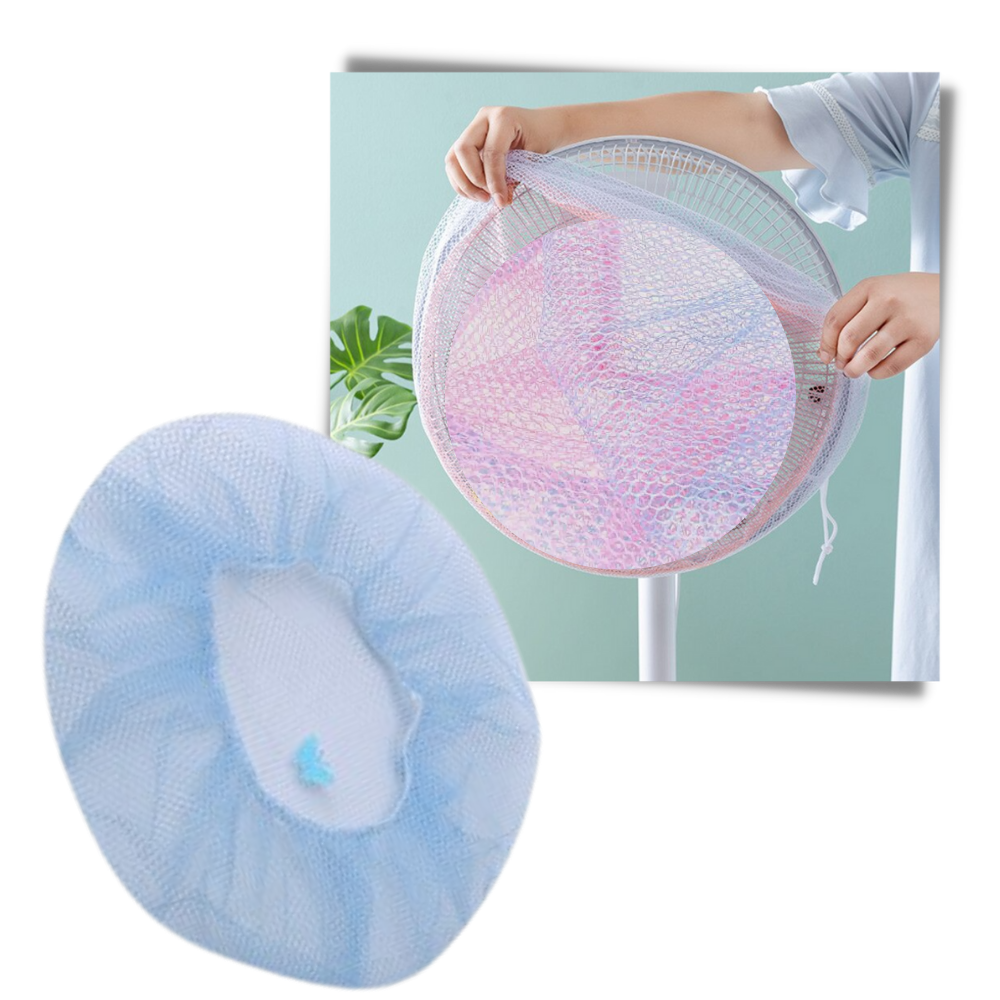 Conjunto de 2 filtros de proteção para ventilador elétrico Ukphail, acessórios fáceis de instalar.