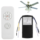 Controle remoto universal para ventilador Lphumex, compatível com 110V e 220V, acessório prático para ventiladores.