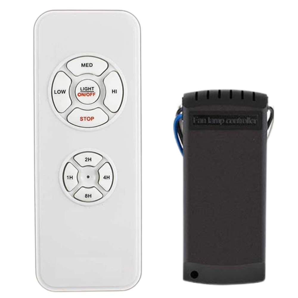 Controle remoto universal para ventilador Lphumex, compatível com ventiladores de 110V a 220V, acessório prático.