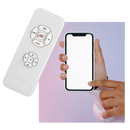 Controle remoto universal para ventilador Lphumex, acessório inteligente para controlar ventiladores de forma prática.