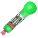 Bebedouro e comedouro para animais da marca Peroptimist, recipiente verde de 300ml para água e comida, ideal para pets.