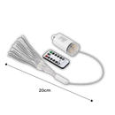 Guirlanda de luzes LED com efeito de fogos de artifício, decorativa, da marca Thinkthankhome, para festas e ambientes festivos