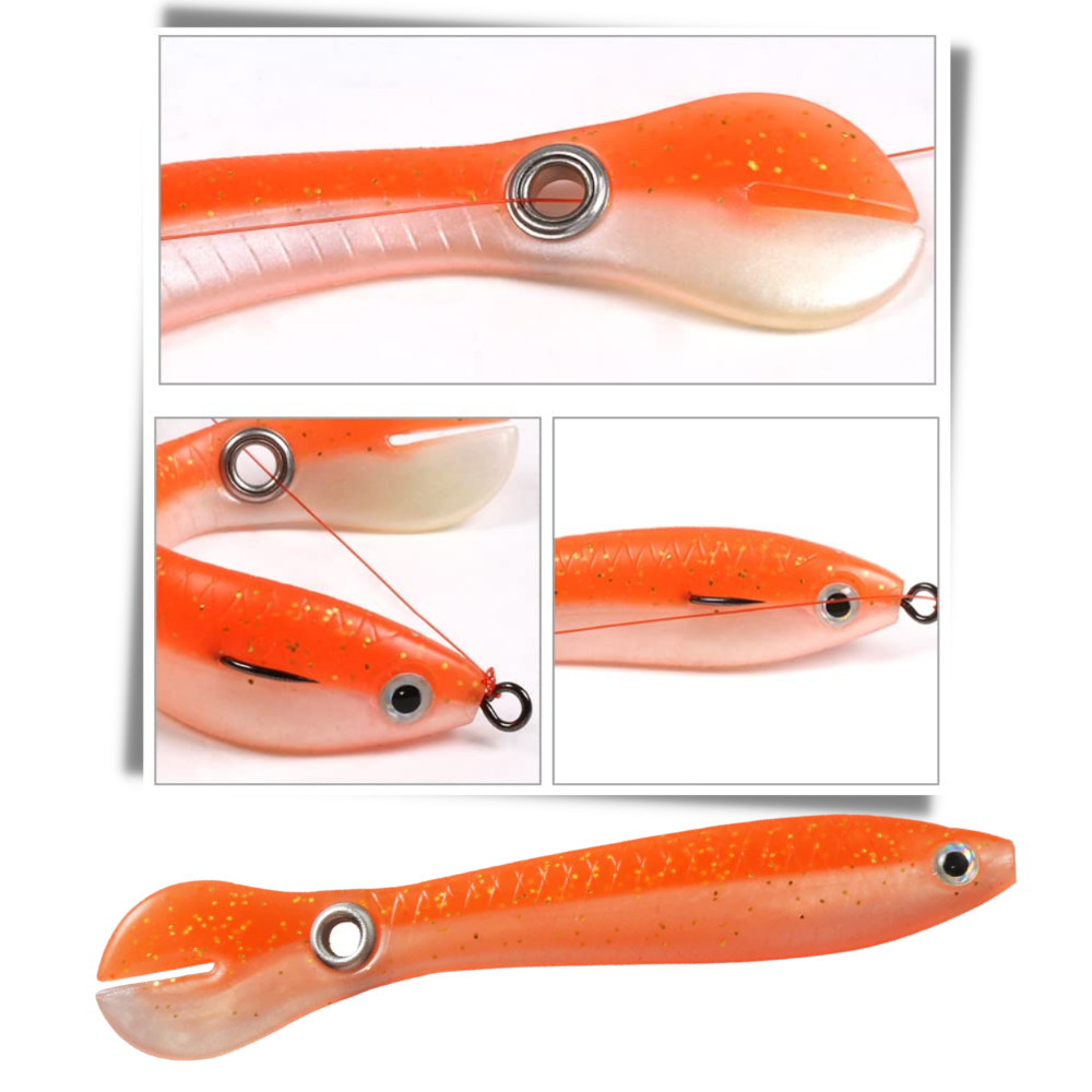 Conjunto de iscas artificiais para pesca da marca Jinyi, fácil de usar, ideal para pescadores e captura de peixes.