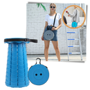 Banqueta retrátil portátil New Ruicheng, cadeira dobrável compacta e leve, ideal para uso fácil e prático em ambientes diversos.