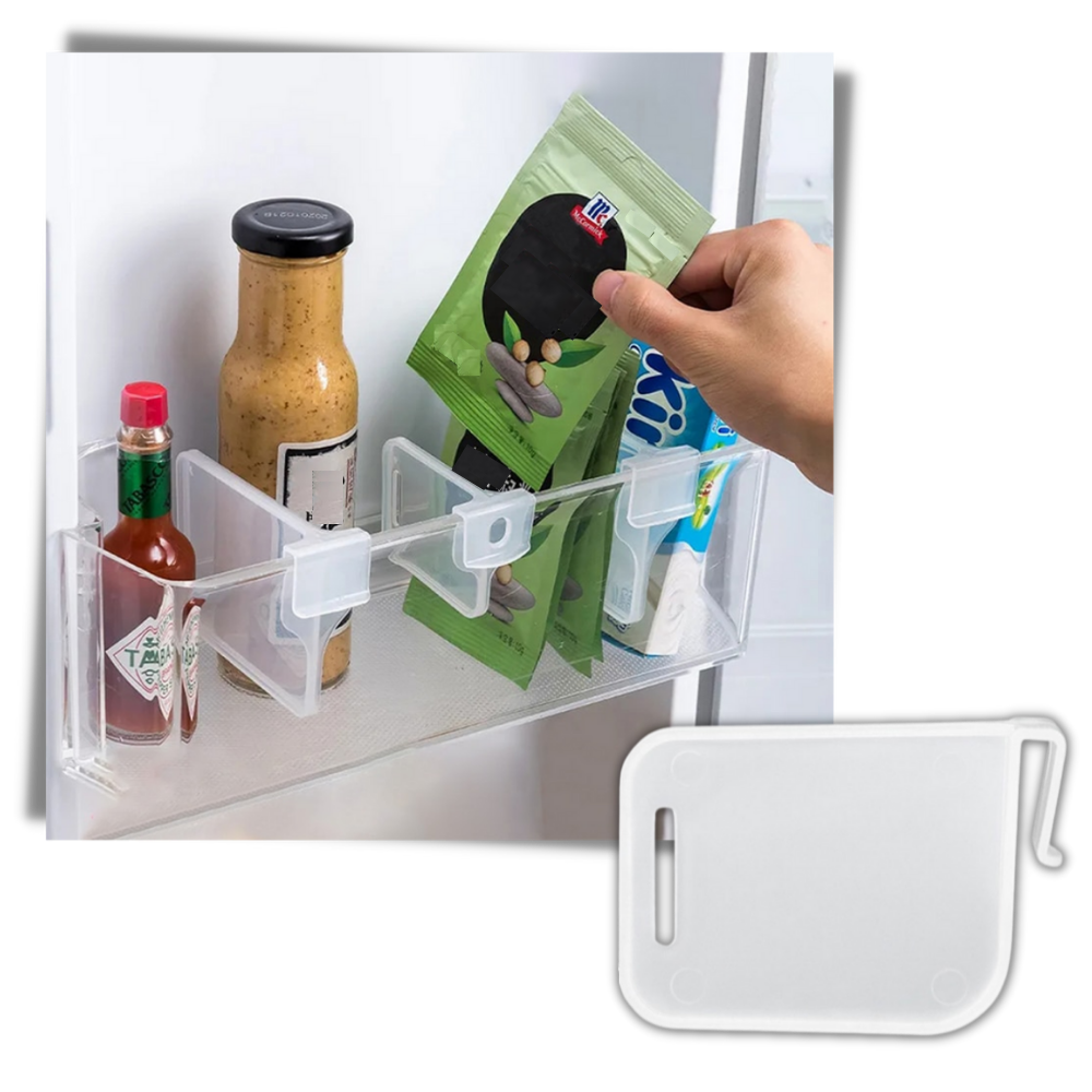 Conjunto de 20 separadores de estantes para refrigerador Twsoul, acessórios de pequeno eletrodoméstico para organização.