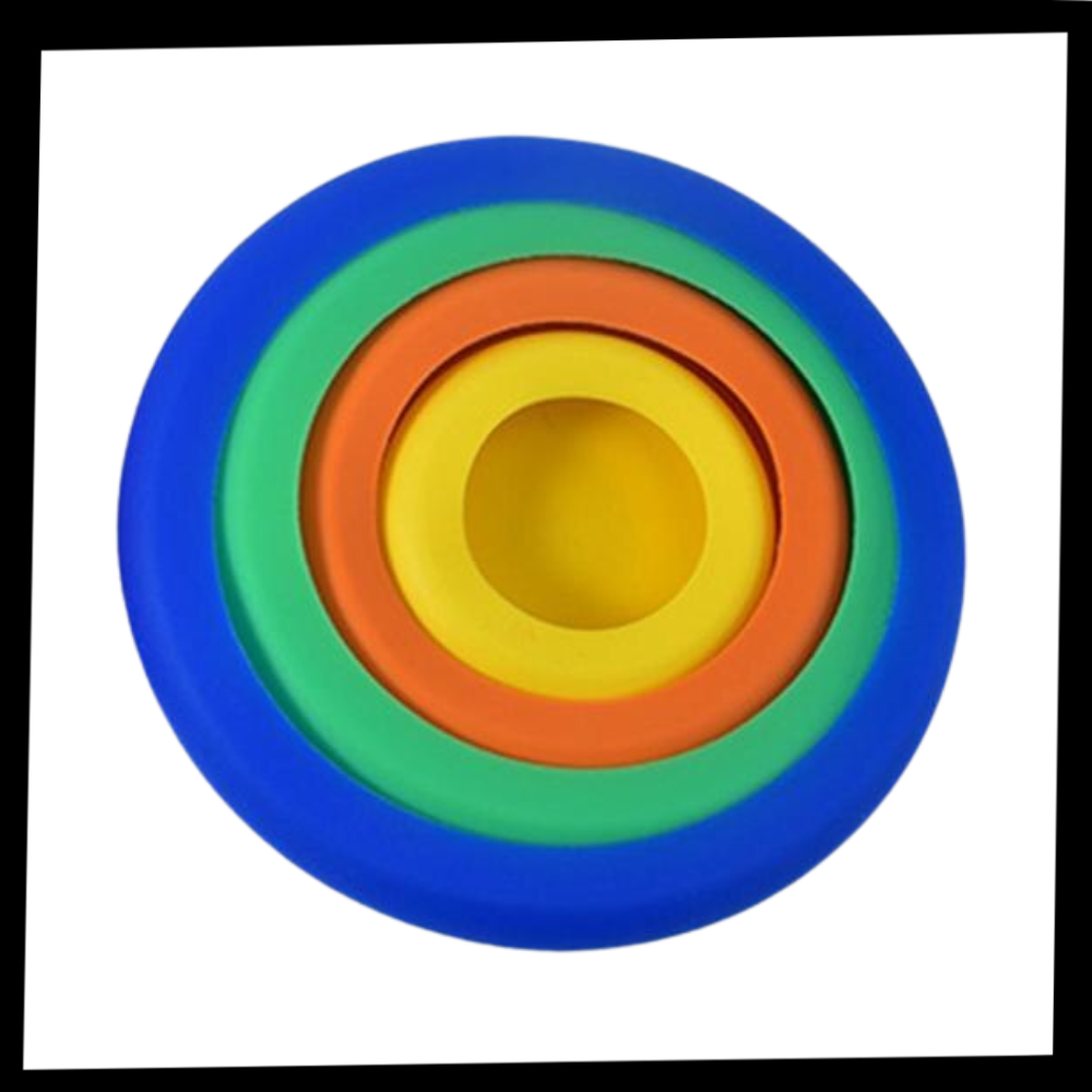 Conjunto de 4 tampas de silicone para cozinha e pâtisserie, destacando-se por sua flexibilidade e vedação eficaz.