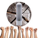 Recipiente de conservação de ervas frescas Teccrui para armazenamento e organização de hortaliças na cozinha.