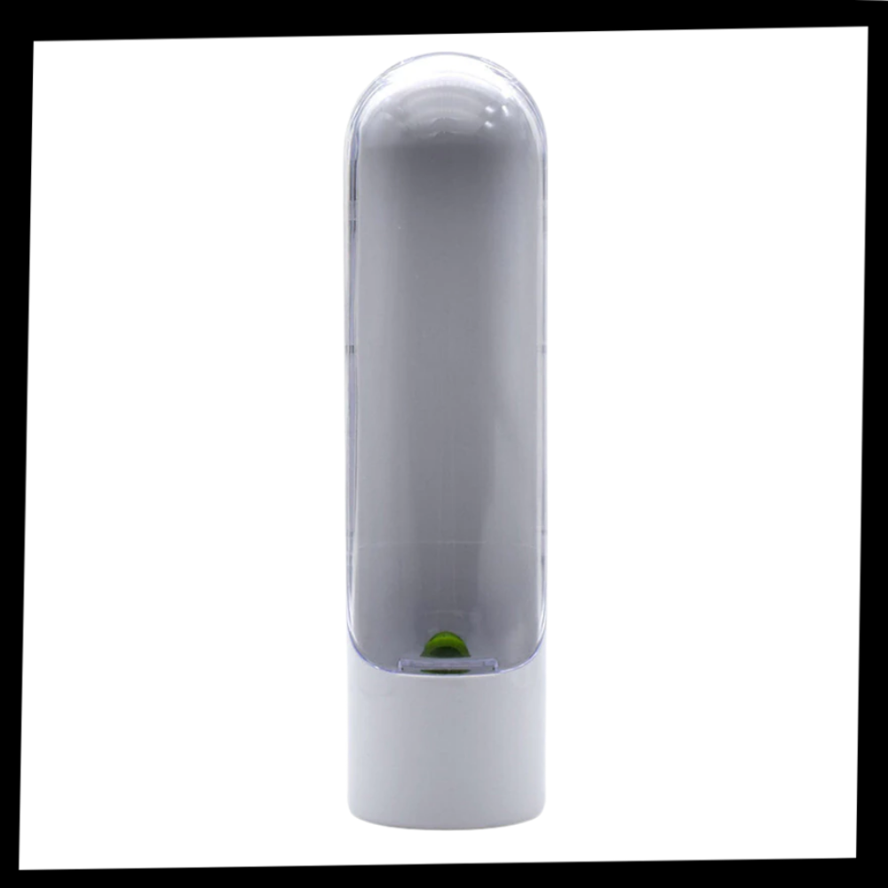 Recipiente de conservação de ervas frescas Teccrui, armazenamento prático para manter ervas aromáticas organizadas e frescas.