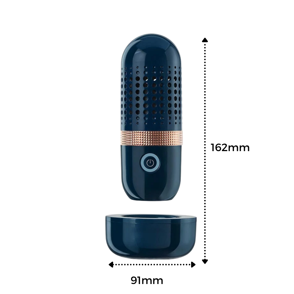 Máquina de desinfecção sem fio para frutas e legumes, eletrodoméstico de cozinha da marca Chuhedianzi, com design compacto.