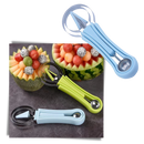Conjunto de utensílios de cozinha Liveday para cortar e fatiar frutas, incluindo facas e acessórios para arte com frutas.