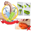 Conjunto de utensílios de cozinha Liveday com faca resistente para cortar e trincar frutas, durável e de alta resistência.