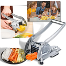 Fatia de máquina para cortar batatas fritas Duety, utensílios de cozinha com lâmina de aço inoxidável.