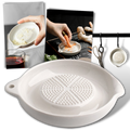 Râpe de cuisine em cerâmica Tawohi, utensílio de cozinha para triturar alho e temperos, com superfície lisa e resistente.