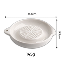 Râpe de cuisine em cerâmica Tawohi, utensílio de cozinha para ralar alho e outros ingredientes com precisão.
