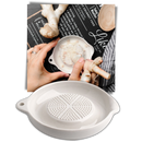 Râpe de cozinha em cerâmica Tawohi para triturar alho e ingredientes, utensílio de cozinha resistente e fácil de usar