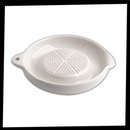 Râpe de cozinha em cerâmica Tawohi, utensílio para preparar alho e temperos, com design compacto e resistente.