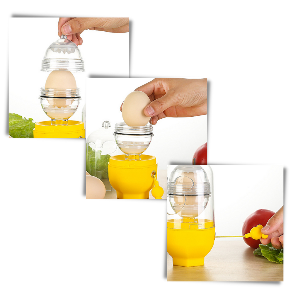 Misturador de ovos Lzndeal, eletrodoméstico de cozinha fácil de usar, com design compacto e funcional.
