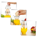 Misturador de ovos Lzndeal, eletrodoméstico de cozinha fácil de usar, com design compacto e funcional.