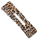 Acessório para cabelo Mexco Trade Inc, com estampa animal print, ideal para fazer coques e penteados elegantes.