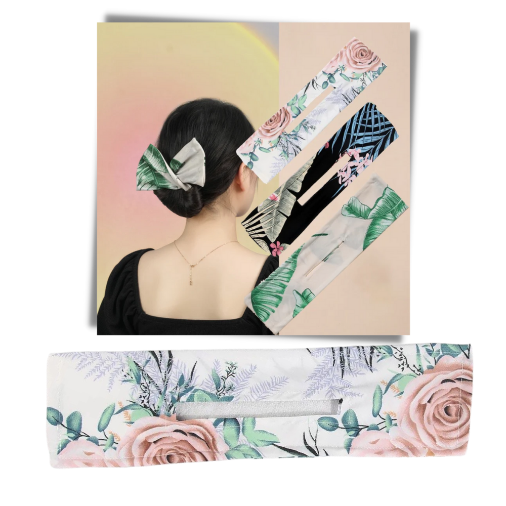 Acessório para cabelo da Mexco Trade Inc para fazer coques, com design estético e prático para penteados elegantes.