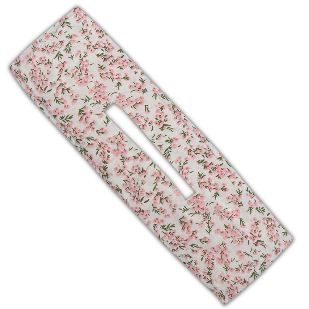 Acessório para cabelo Mexco Trade Inc para fazer coques, com detalhes florais, ideal para penteados elegantes.