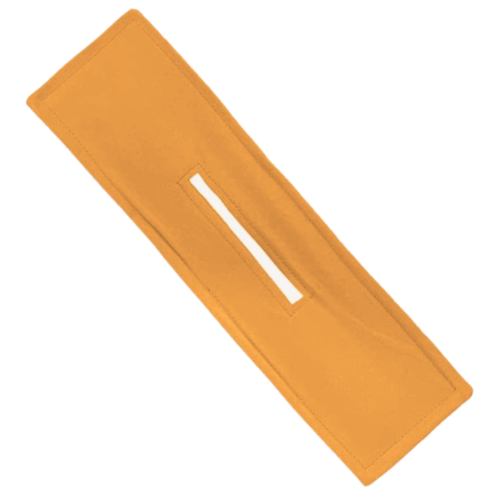 Acessório para cabelo da Mexco Trade Inc, em cor laranja, usado para fazer coques e penteados.