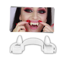 Crocs de vampiro retráteis da Yugaoo, acessórios de fantasia com dentes de vampiro para fantasias de Halloween.