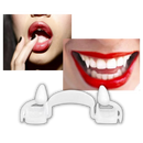 Crocs de vampiro retroiluminados da Yugaoo com design retrátil, acessórios de fantasia para Halloween com dentes assustadores.