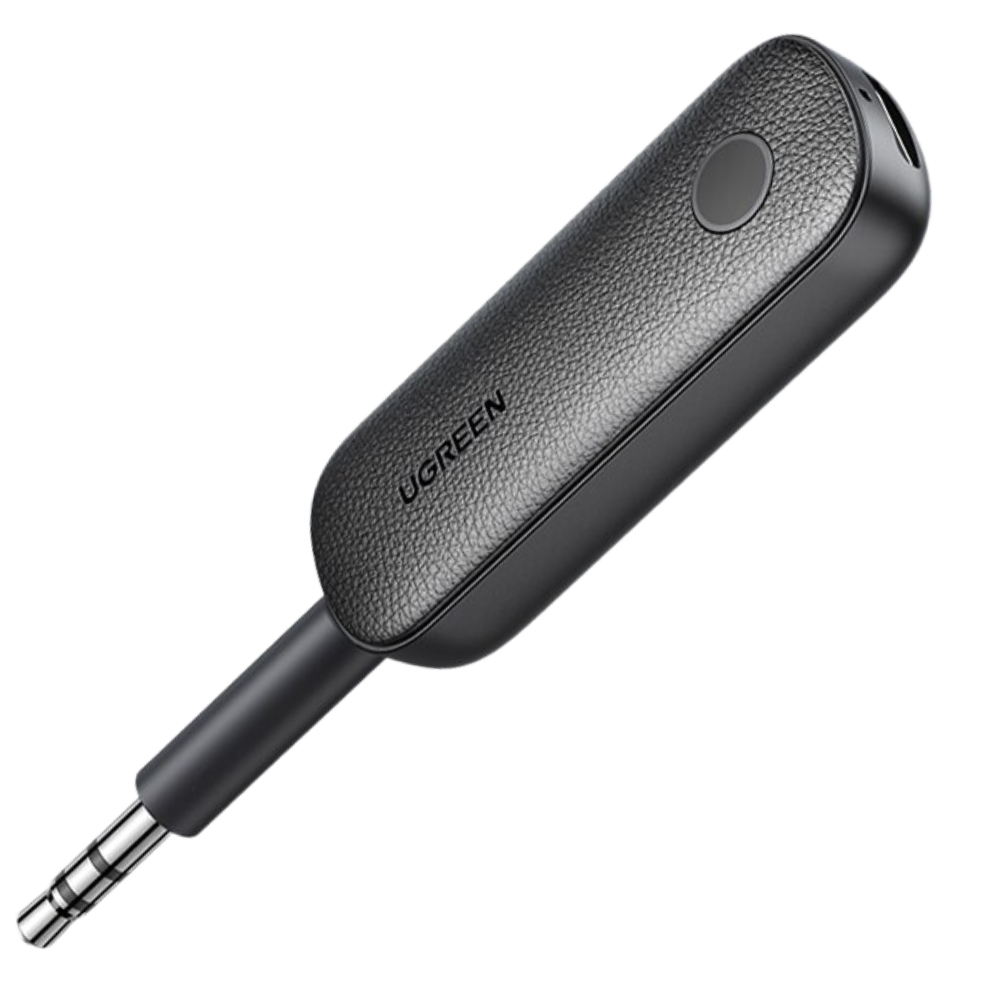 Adaptador Bluetooth sem fio Brottfor com entrada jack 3,5 mm para conexão áudio sem fio e fácil compatibilidade.
