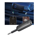 Adaptador Bluetooth sem fio Brottfor com entrada jack 3,5 mm para conexão de áudio sem fio e compatível com diversos dispositivos.
