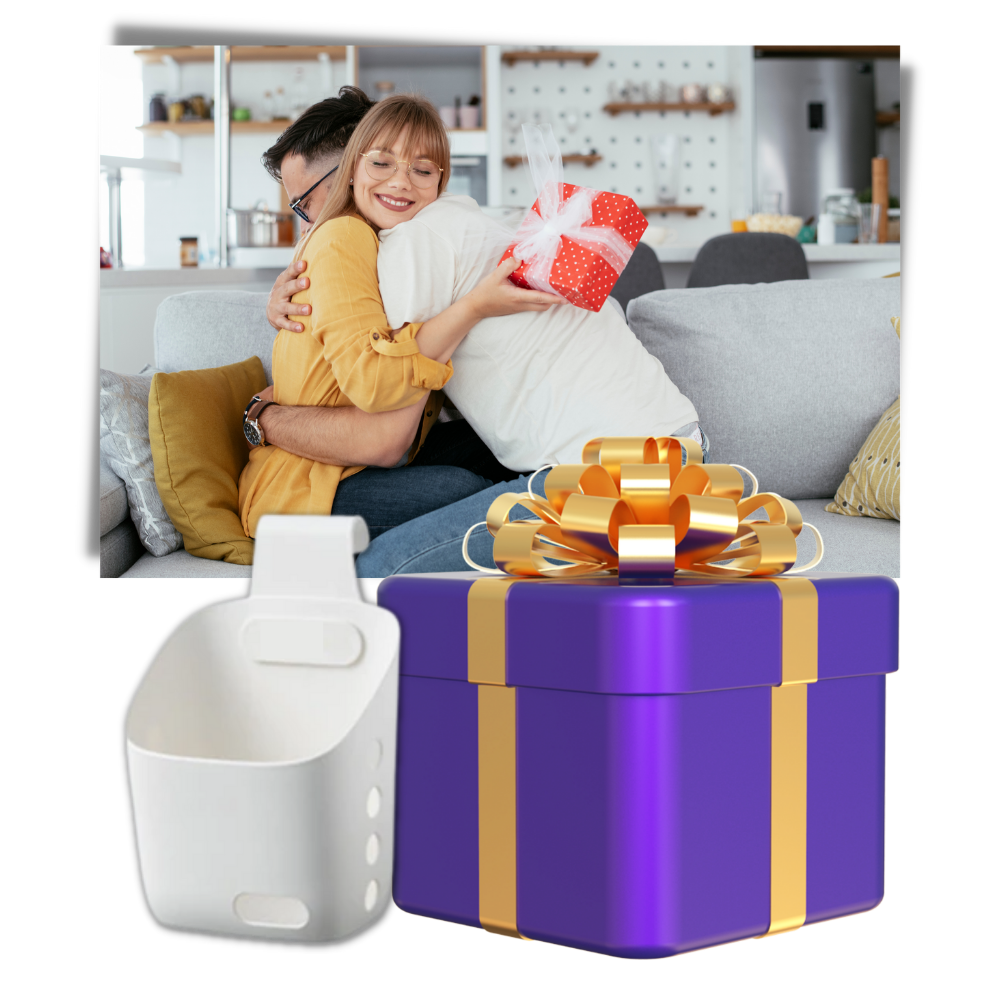 Conjunto de 3 cestas de armazenamento suspensas Zochlon para organização de casa em closet ou cozinha.