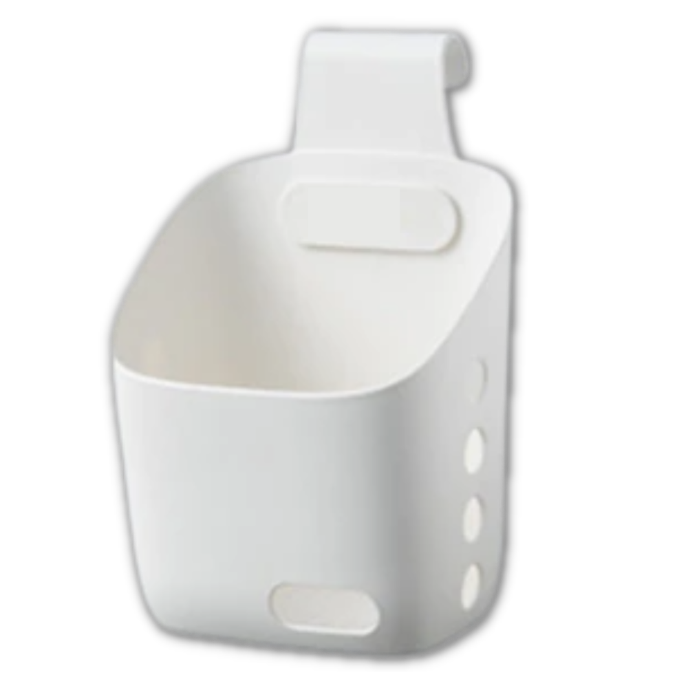Conjunto de 3 cestos suspensos de armazenamento Zochlon para organização doméstica, em tecido resistente com alças.