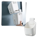 Conjunto de 3 cestos suspensos para organização, fácil instalação, ideal para armazenamento doméstico pela marca Zochlon.