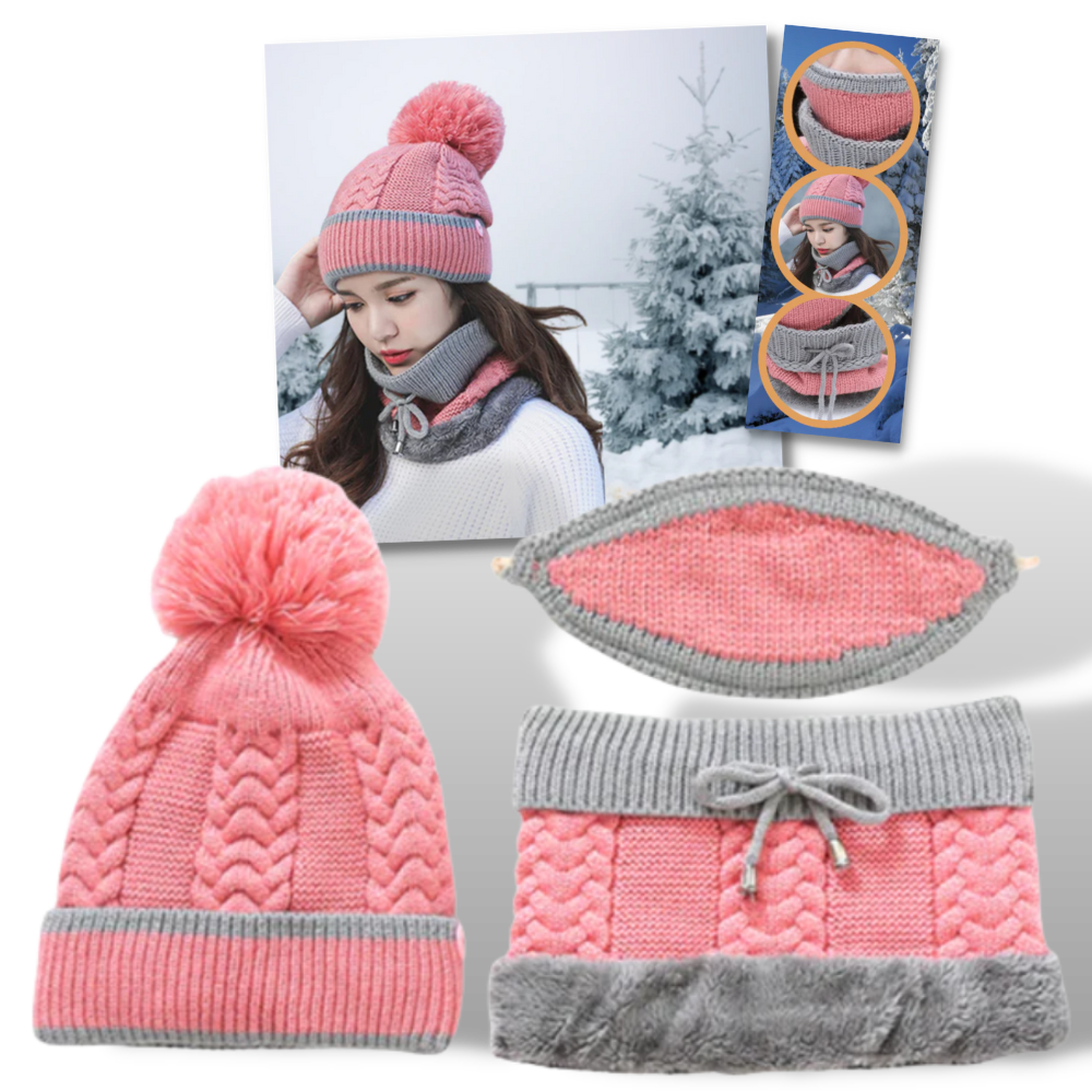 Conjunto de bonnets de inverno Pirate Hat, artigos de chapelleria com diversos estilos, ideais para proteção contra o frio.