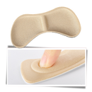 Conjunto de 5 pares de protetores de calcanhar Hotop para cuidado dos pés, com design anti-desgaste para conforto e proteção.