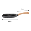 Frigideira antiaderente Kaboer para ovos, utensílio de cozinha para preparo de ovos e culinária diária.