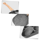 Frigideira antiaderente Kaboer para ovos, utensílio de cozinha e pâtisserie, com superfície antiaderente para preparo fácil de ovos.