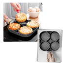 Frigideira antiaderente Kaboer para ovos, utensílio de cozinha para preparo de ovos com superfície antiaderente durável