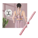 Bastão corretor de postura Ybeny, material de ergoterapia e fisioterapia, usado para melhorar a postura e aliviar dores nas costas.