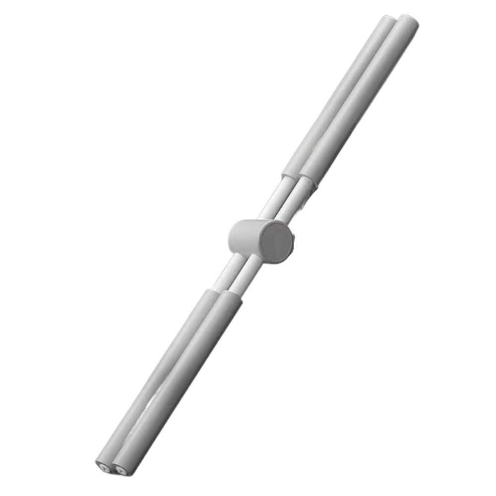 Bastão corretor de postura cinza da Ybeny para ergoterapia e fisioterapia, com design ergonômico para suporte postural.