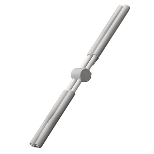 Bastão corretor de postura cinza da Ybeny para ergoterapia e fisioterapia, com design ergonômico para suporte postural.