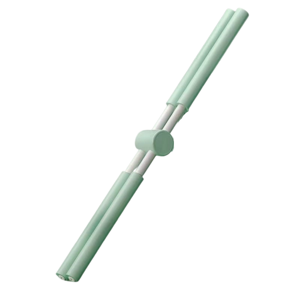 Bâton corrector de postura verde da Ybeny, material de ergoterapia e fisioterapia para melhorar a postura.